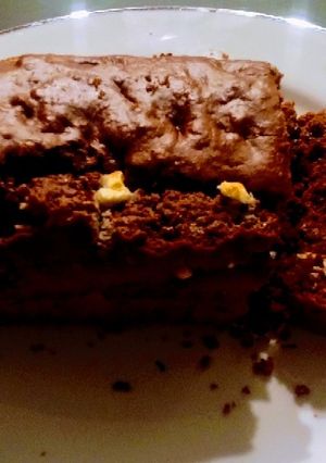 Φωτογραφία της συνταγής Κέικ με λευκή και μαύρη σοκολάτα