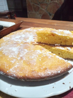 Una foto de Torta de mandarinas