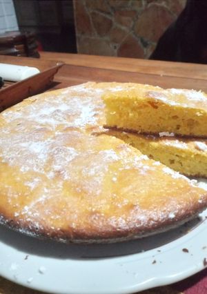 Una foto de Torta de mandarinas