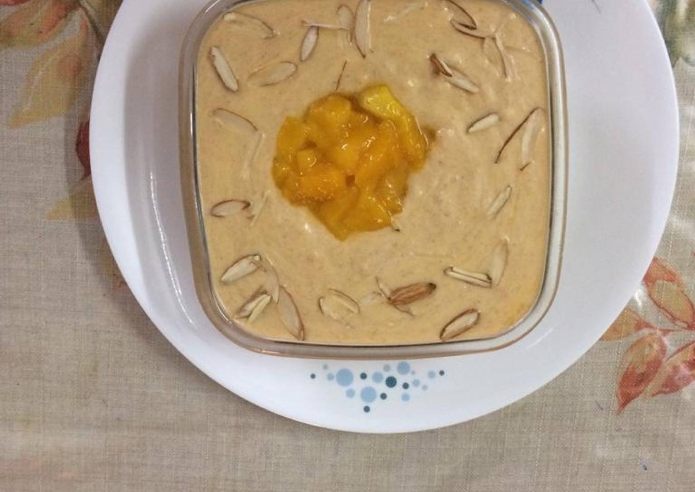 #bread mango kheer