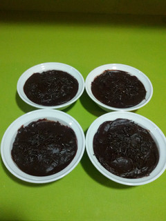Una foto de Natillas de chocolate