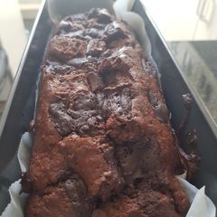 A picture of Flourless Nutella Banana Bread.
