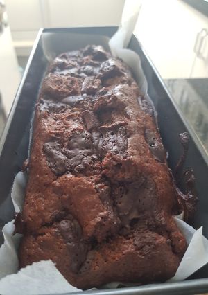 A picture of Flourless Nutella Banana Bread.