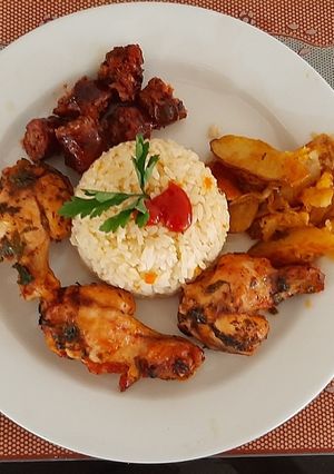 Una foto de Muslitos al horno