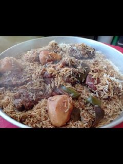 صورة لوصفة كبسة لحمة