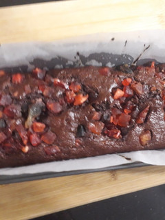 Una foto de Brownie saludable