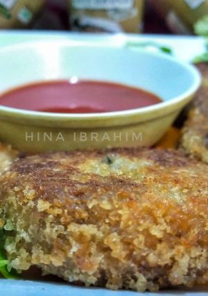 A picture of Egg Potato Cutlets.