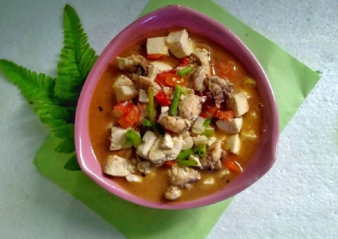 Bagaimana Menyiapkan EatingClean = Asem asem Ayam Tahu Pedas, Bikin Ngiler