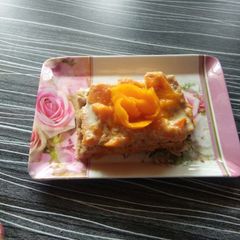 A picture of Mango pudding.