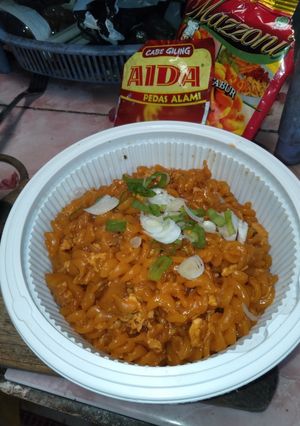 Foto resep Seblak Makaroni Simpel