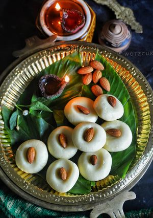 A picture of Instant milk pedas.