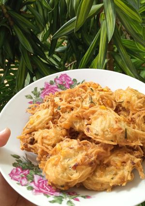 Foto resep Bakwan Keladi Kriuk..kriukkk 😘