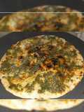 Green Pea Corn Flatbread