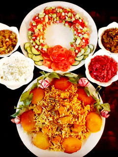 عکسی از دستور لوبیا پلو با مرغ 👌😍😋