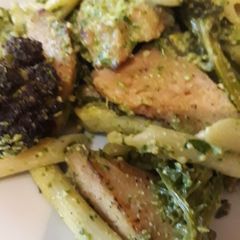 Pesto sauce (generic, vegan) A picture of Pesto sauce (generic, vegan).