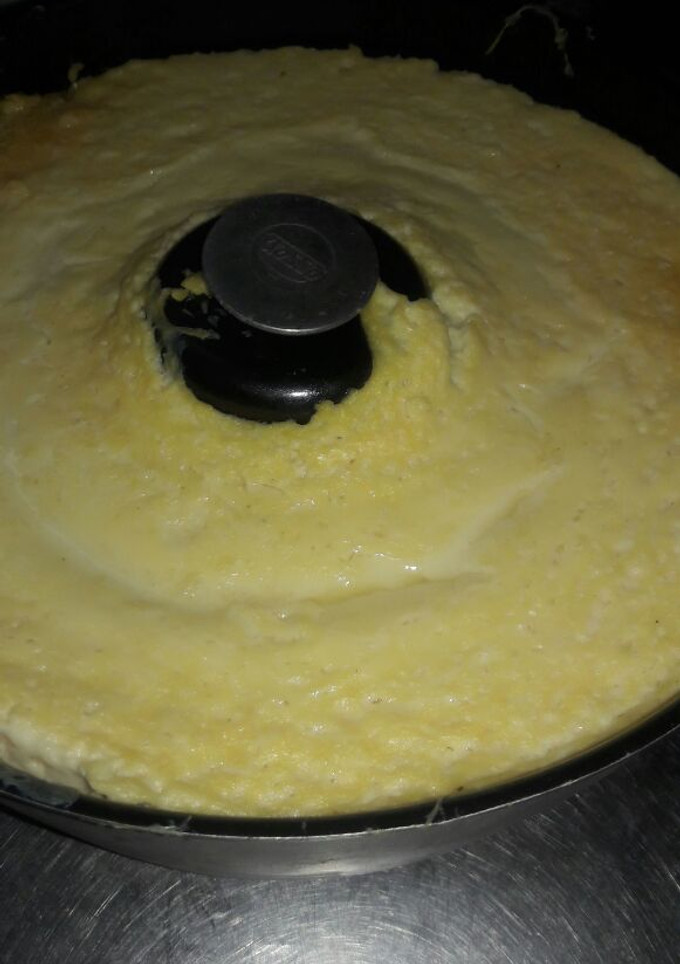 Una foto de Budín de pan re fácil