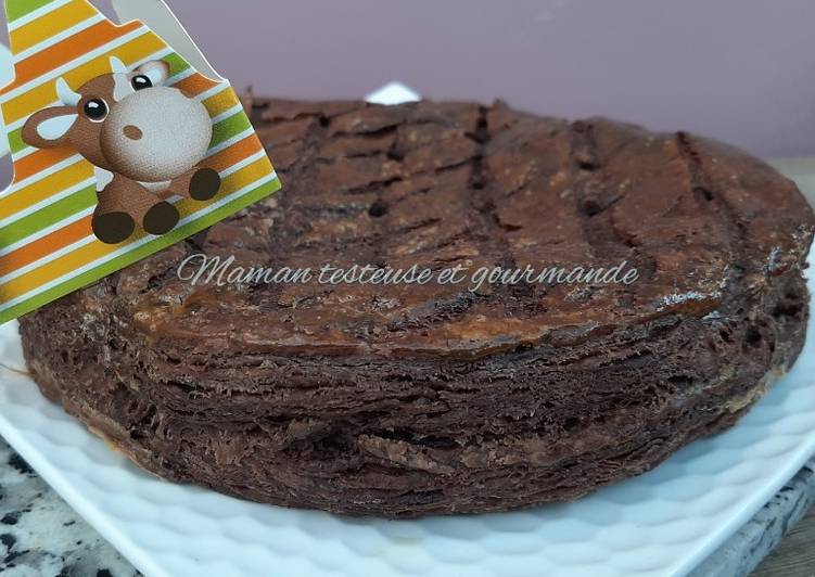 Voici la recette Galette 100% chocolat à la maison