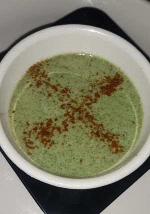 A picture of Bathua raita.