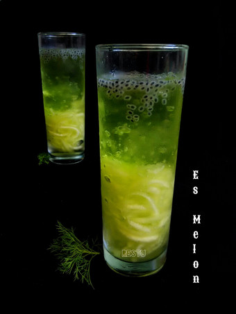 Anti Ribet, Membuat Es Melon Serut Irit Untuk Jualan