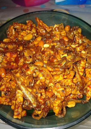 Foto resep Tempe orek teri jengki #9