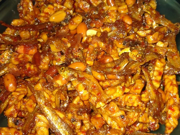 Cara Mudah Menyiapkan Resep Tempe orek teri jengki #9 yang Lezat Anti Ribet, Lezat