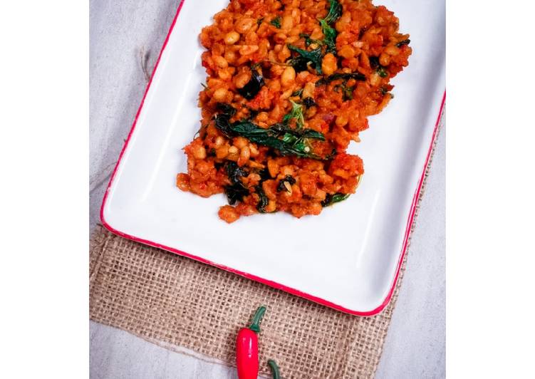 Recipe of Award-winning 2. Recook Sambal Tempe Kemangi