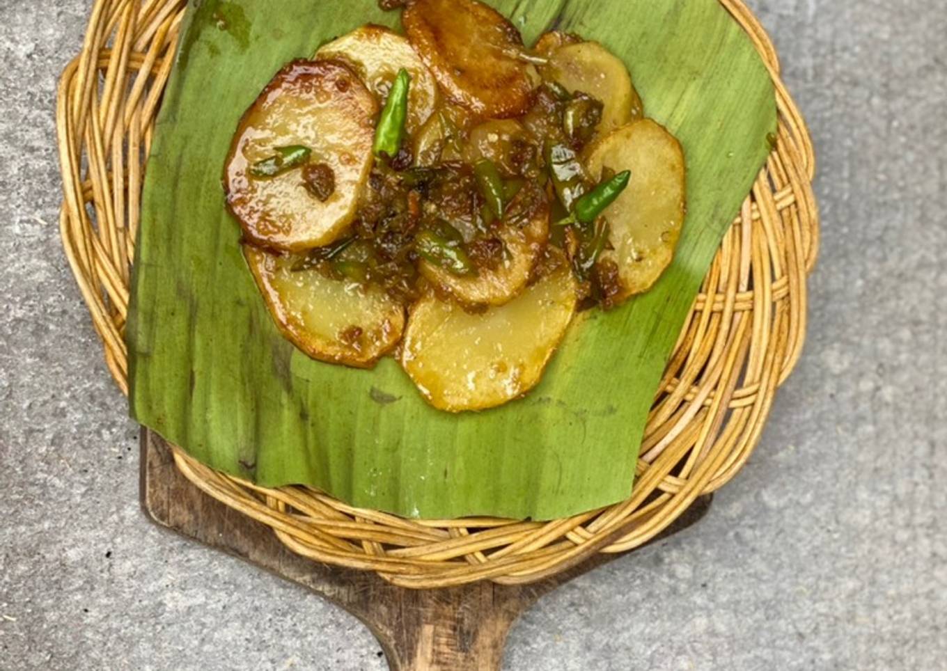 Kentang Cabe Ijo