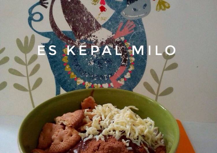 (DIY) ES KEPAL MILO ๐#BikinRamadanBerkesan