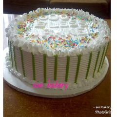 A picture of Mint cake.