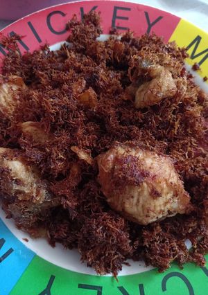 Foto resep Ayam goreng kelapa