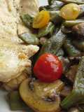 Filetes de pollo con balsámico