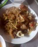 Chân giò xào sả ớt