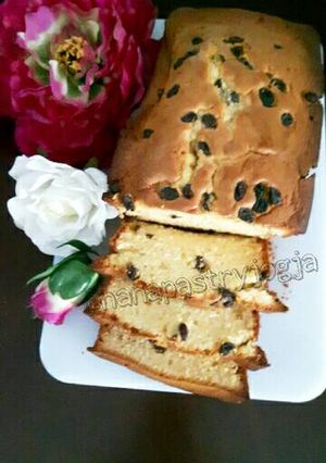 Foto resep Vanilla raisin cake