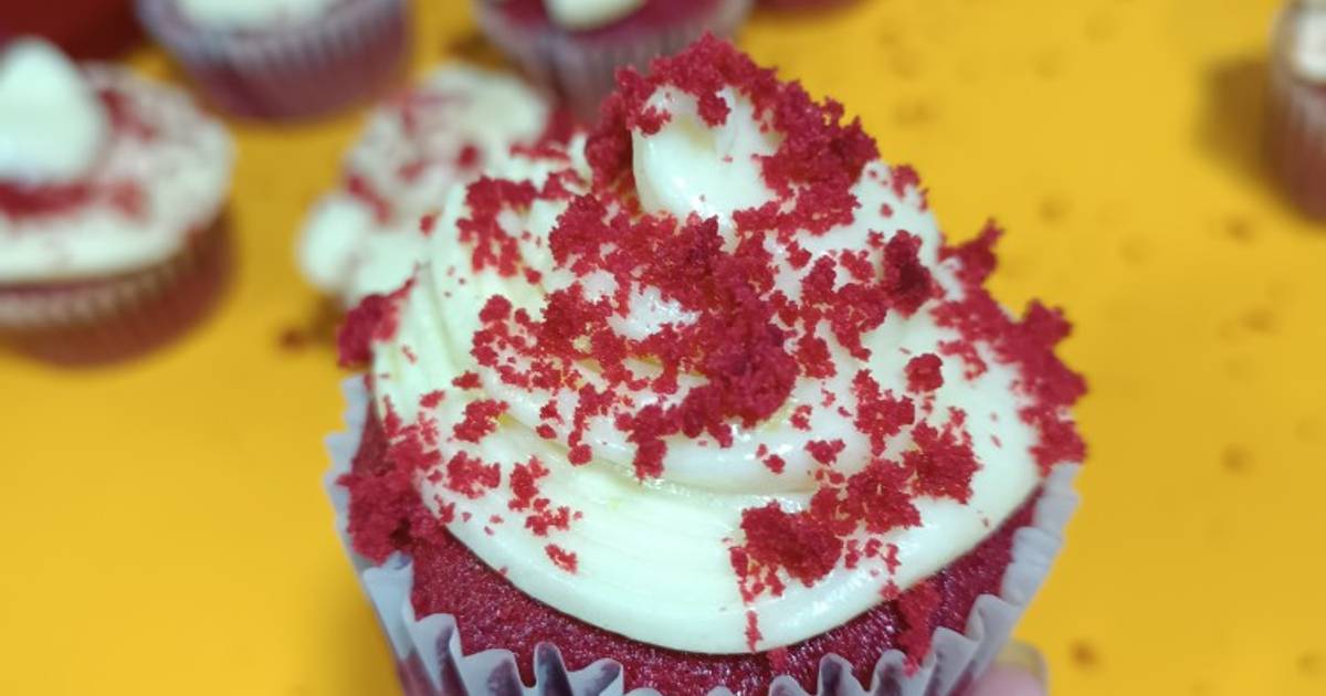 Cupcakes RED VELVET Receta de Vania . - Cookpad