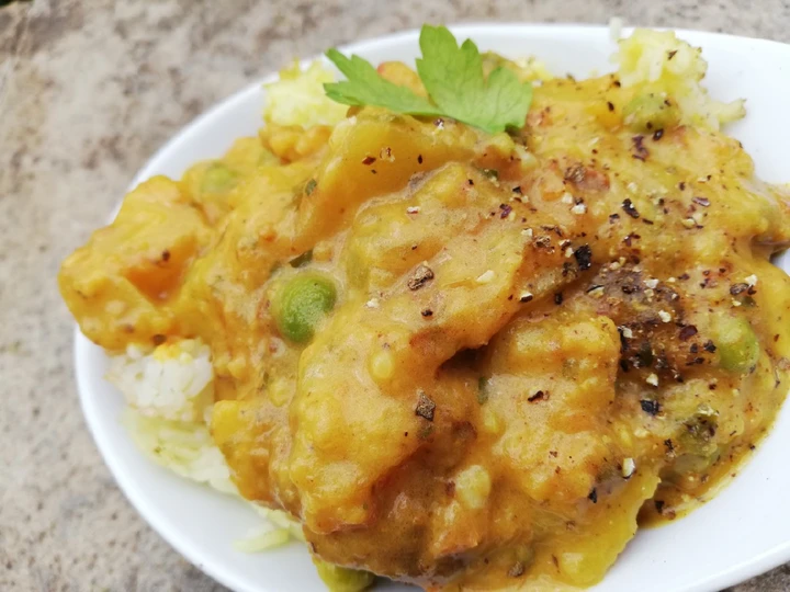 Recipe (Sweet) Potato - Aloo Curry which Delicious