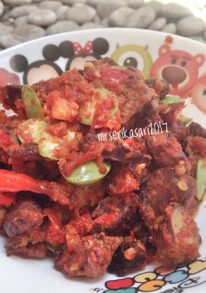 Foto resep Sambel Ati Ampela Pete