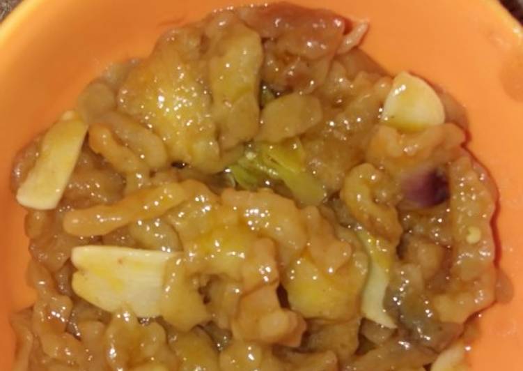 Cara meracik Fillet kakap pedas manis simple yang mudah