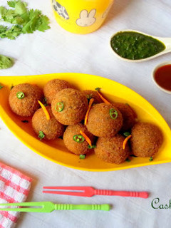 A picture of Cashew Nut Stuffed Paneer Balls.