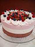 Torta mousse napolitana