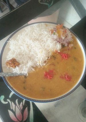 A picture of MIX DAAL &BOILED RICE.