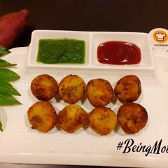 A picture of Sweet Potato Pops.