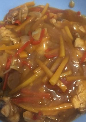 Foto resep Ayam Asam Manis Pedas