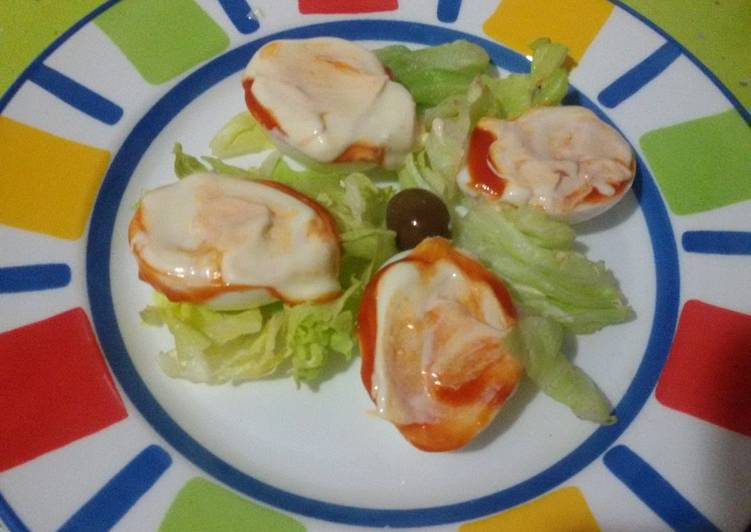 huevos rellenos en thermomix
