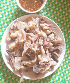 bò chấm tương bần