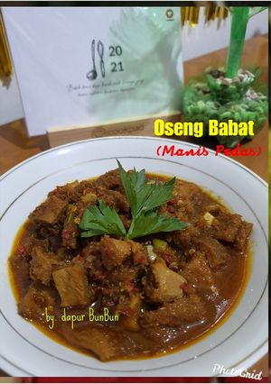 Foto resep Oseng Babat (Manis Pedas)