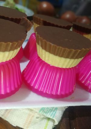 Una foto de Bocaditos de manteca de maní y chocolate ¡Riquísimos!