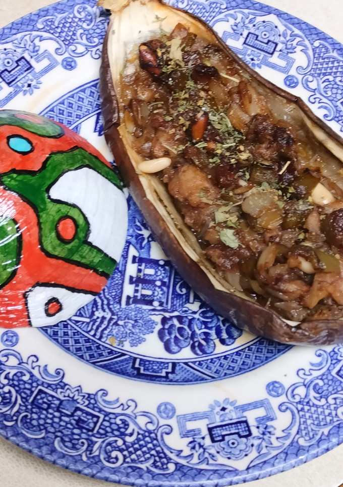 Una foto de Berenjenas rellenas al estilo turco