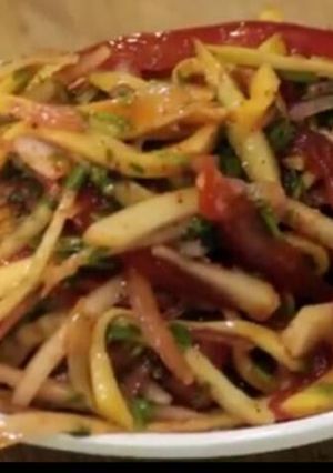A picture of Sweet and sour salad.