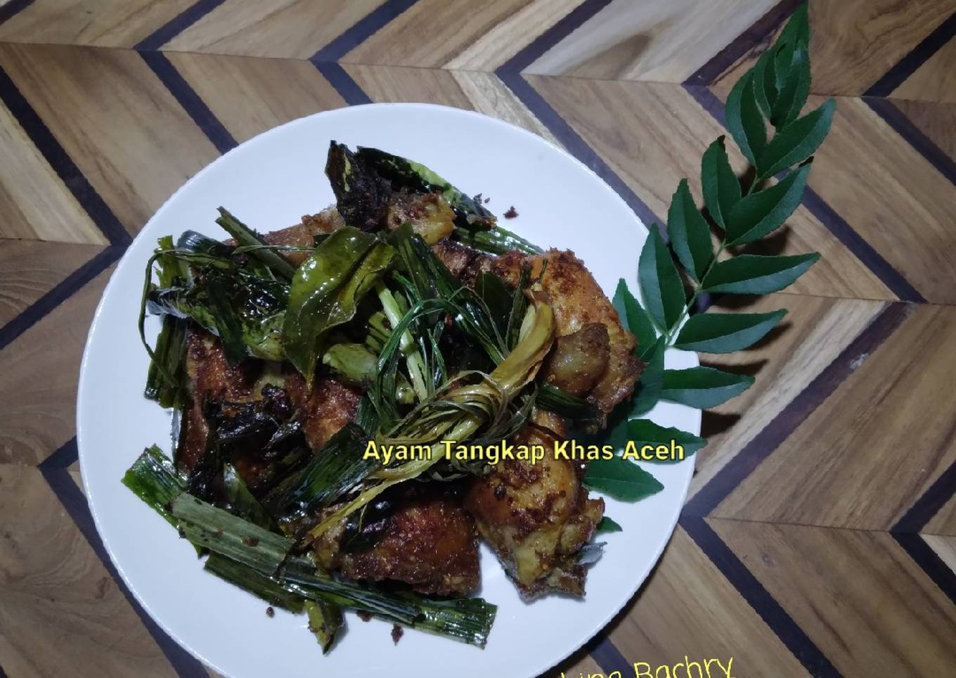 Ayam Tangkap khas Aceh