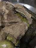 Stuffed Grape Leaves with Lamb Chops